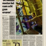 'De mensen moeten het raam echt gaan ervaren' | Atelier Galerie Annemiek Punt Ootmarsum Glas & Schilder Kunst