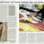 'Annemiek Punt wil meer zuinig zijn op zichzelf' | Atelier Galerie Annemiek Punt Ootmarsum Glas & Schilder Kunst