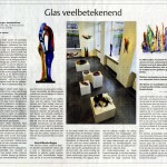 'Glas veelbetekenend' | Atelier Galerie Annemiek Punt Ootmarsum Glas & Schilder Kunst