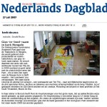 'Glas-in-lood-raam in kerk Hengelo' | Atelier Galerie Annemiek Punt Ootmarsum Glas & Schilder Kunst