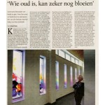 'Wie oud is, kan zeker nog bloeien' | Atelier Galerie Annemiek Punt Ootmarsum Glas & Schilder Kunst