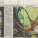 'Glas-in-loodraam Annemiek Punt voor Roermondse kathedraal zondag onthuld' | Atelier Galerie Annemiek Punt Ootmarsum Glas & Schilder Kunst
