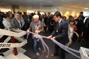 Vele honderden belangstellenden bezochten de opening van de tentoonstelling Passie in Glas.