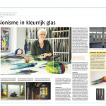 'Expressionisme in kleurrijk glas' | Atelier Galerie Annemiek Punt Ootmarsum Glas & Schilder Kunst