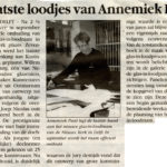 'De laatste loodjes van Annemiek Punt' | Atelier Galerie Annemiek Punt Ootmarsum, Glaskunst en Schilderkunst