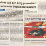 'Marinus van den Berg presenteert zijn nieuwste boek in Ootmarsum' | Atelier Galerie Annemiek Punt Ootmarsum, Glaskunst en Schilderkunst