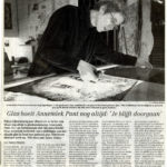 'Je blijft doorgaan' | Atelier Galerie Annemiek Punt Ootmarsum, Glaskunst en Schilderkunst