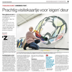 'Prachtig visitekaartje voor eigen deur' | Atelier Galerie Annemiek Punt Ootmarsum, Glaskunst en Schilderkunst