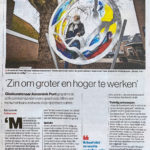 'Zin om groter en hoger te werken' | Atelier Galerie Annemiek Punt Ootmarsum, Glaskunst en Schilderkunst