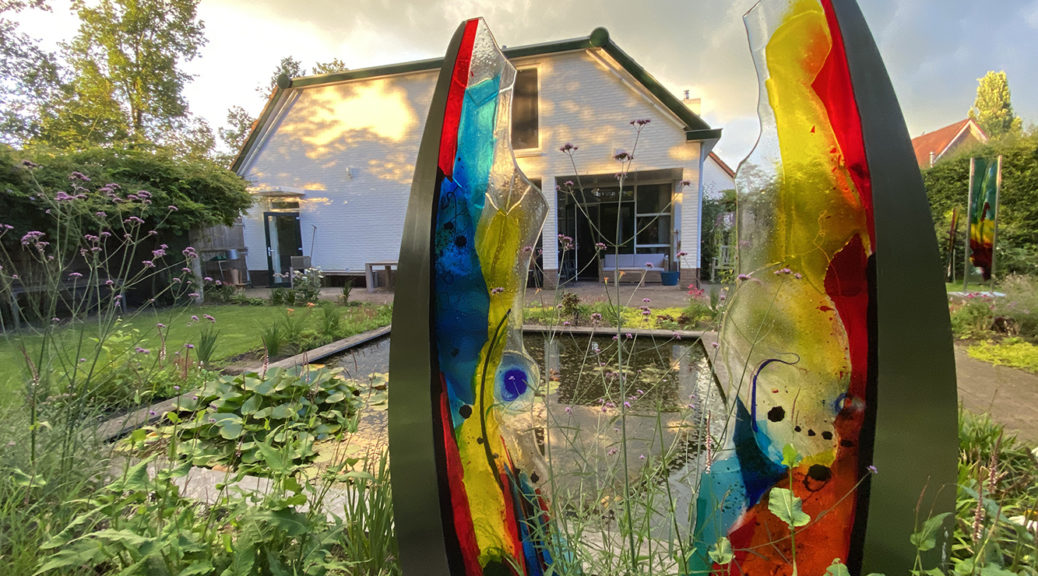Glaskunst van Annemiek Punt | Atelier Galerie Annemiek Punt in Ootmarsum, Glaskunst en Schilderkunst