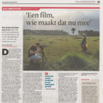 Tubantia 'Een film, wie maakt dat nu mee' - Glaskunst en schilderkunst van Annemiek Punt in Ootmarsum