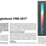 'Monumentale glaskunst' - Glaskunst en schilderkunst van Annemiek Punt in Ootmarsum