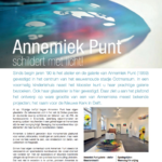 'Annemiek Punt schildert met licht' - Glaskunst en schilderkunst van Annemiek Punt in Ootmarsum