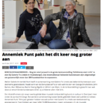 'Annemiek Punt pakt het dit keer nog groter aan' - Glaskunst en schilderkunst van Annemiek Punt in Ootmarsum