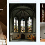 'Hedendaagse kunst in Nederlandse Kerken' Joost de Wal - Glaskunst en schilderkunst van Annemiek Punt in Ootmarsum
