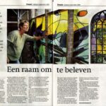 'Een raam om te beleven' - Glaskunst en schilderkunst van Annemiek Punt in Ootmarsum