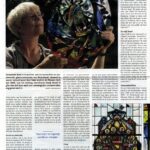 'Eigenlijk draait alles om glas' - Glaskunst en schilderkunst van Annemiek Punt in Ootmarsum