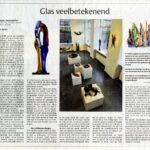 'Glas veelbetekenend' - Glaskunst en schilderkunst van Annemiek Punt in Ootmarsum