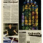 'Glastoerisme naar Overijssel' - Glaskunst en schilderkunst van Annemiek Punt in Ootmarsum