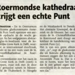 'Roermondse kathedraal krijgt een echte Punt' - Glaskunst en schilderkunst van Annemiek Punt in Ootmarsum