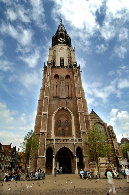 De Nieuwe Kerk in Delft - Glaskunst van Annemiek Punt in Ootmarsum