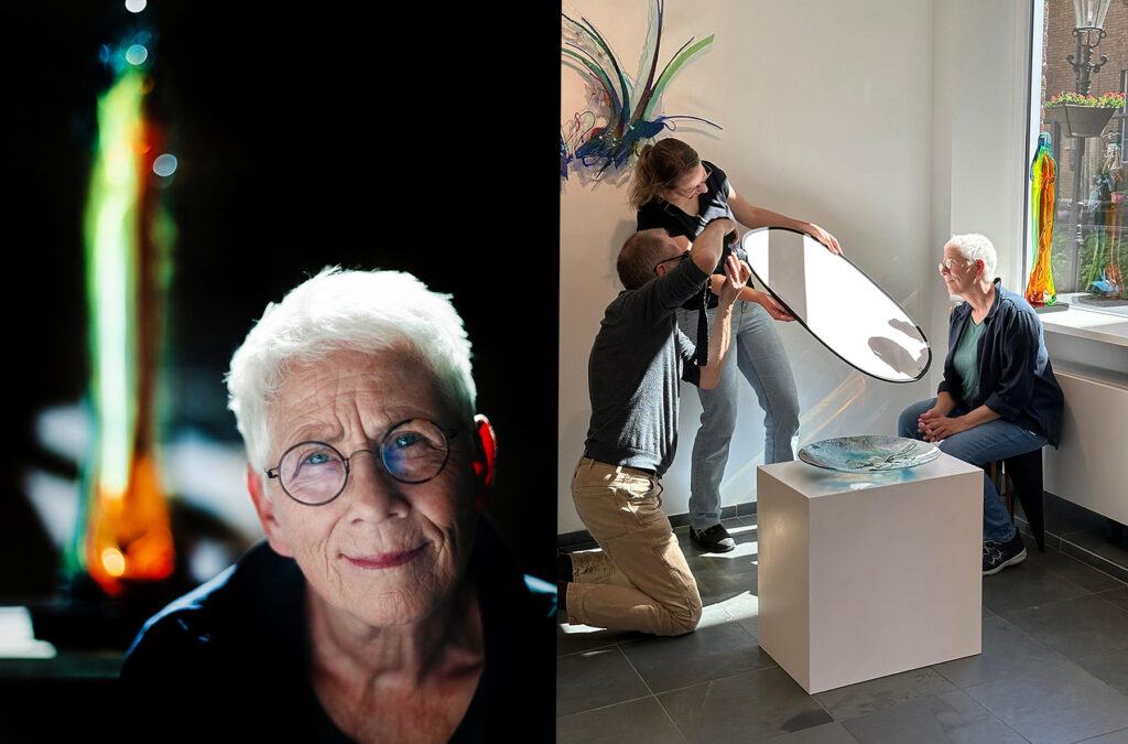 Annemiek Punt geportretteerd door Corbino - Galerie Annemiek Punt
