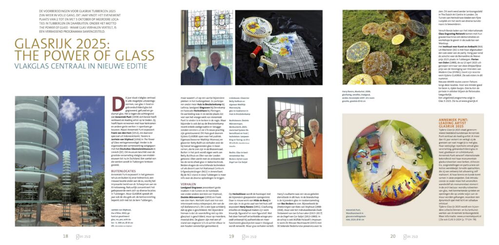 Vrienden van Modern Glas Glasrijk Tubbergen - Glaskunst en schilderkunst van Annemiek Punt