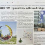 Kunstkrant 2025 - Glaskunst en schilderkunst van Annemiek Punt