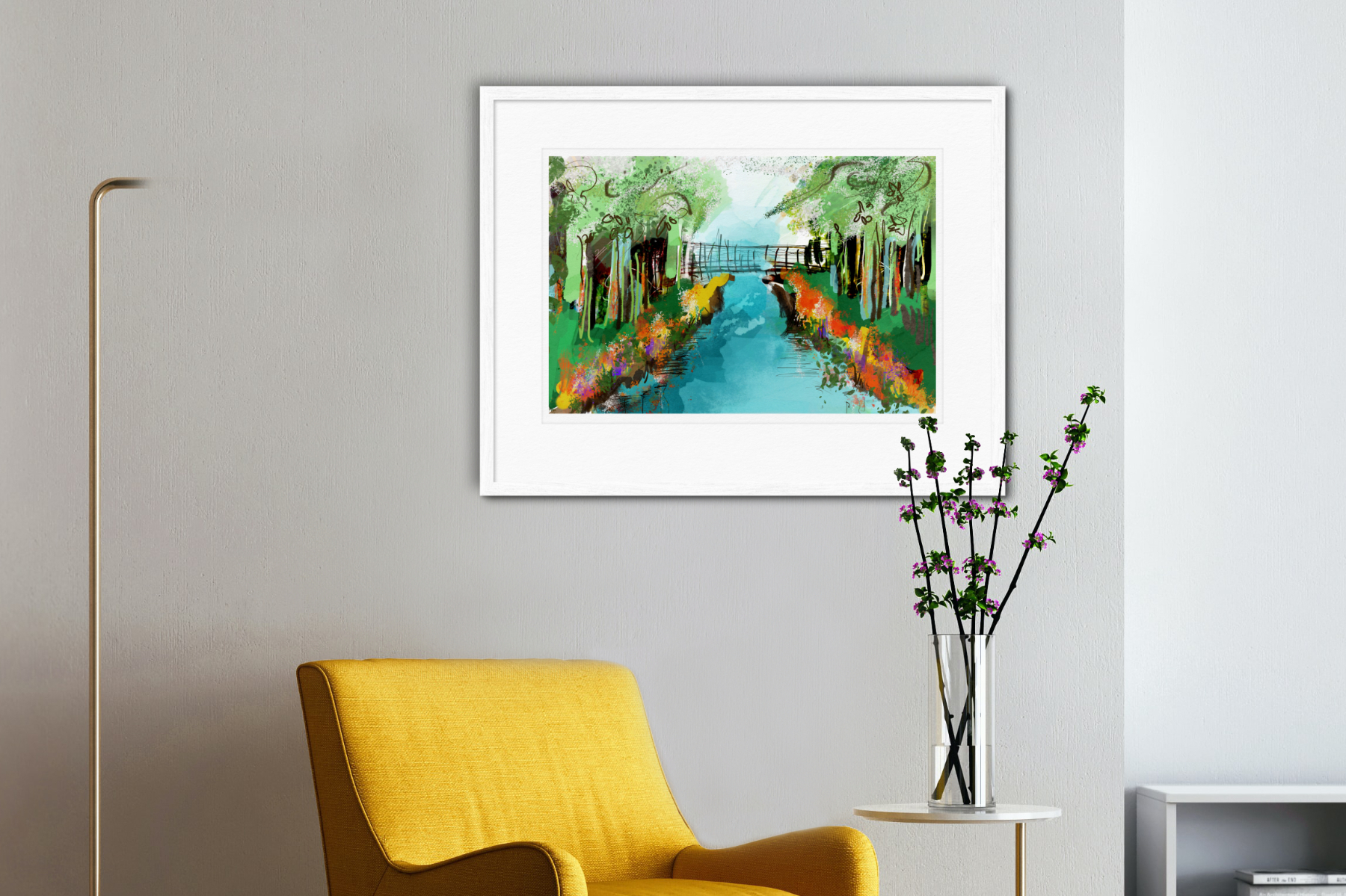 De Stroming - Schilderkunst van Annemiek Punt in Ootmarsum