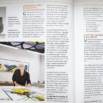 GLAS Magazine 2025 - Glaskunst en schilderkunst van Annemiek Punt