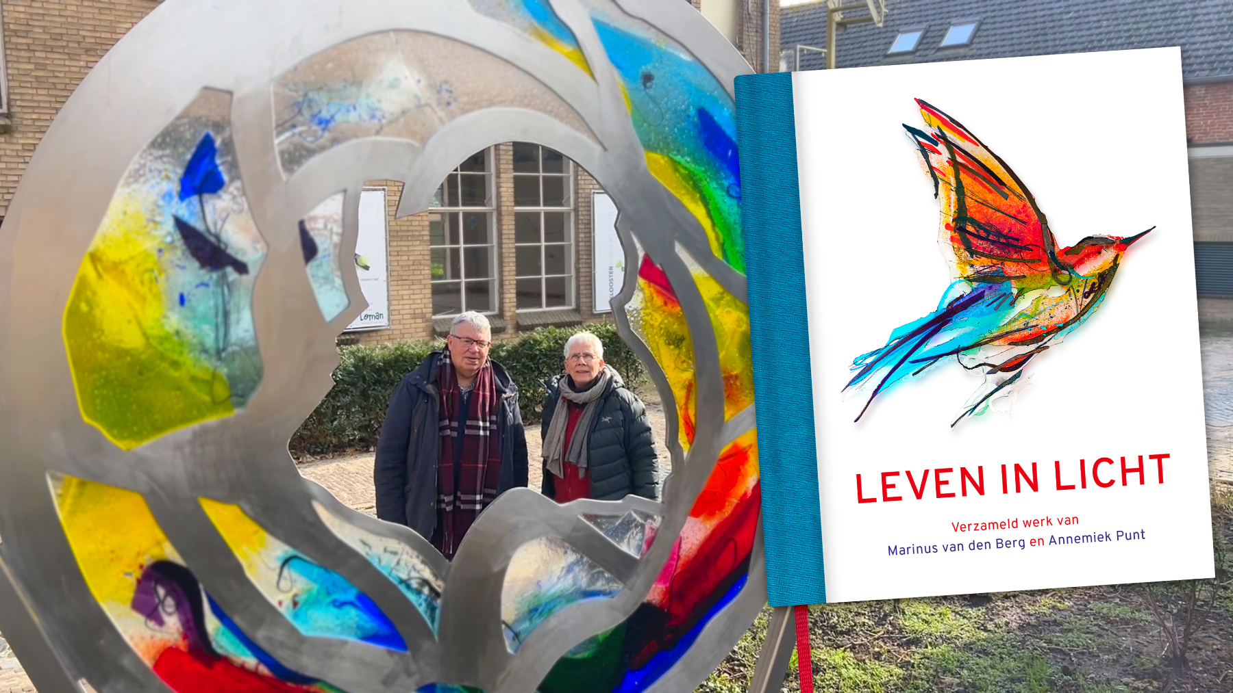 Boekpresentatie Leven in licht Marinus van den Berg en Annemiek Punt
