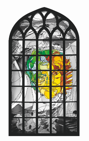 Jaïrusraam Annemiek Punt Nieuwe Kerk Delft elementen